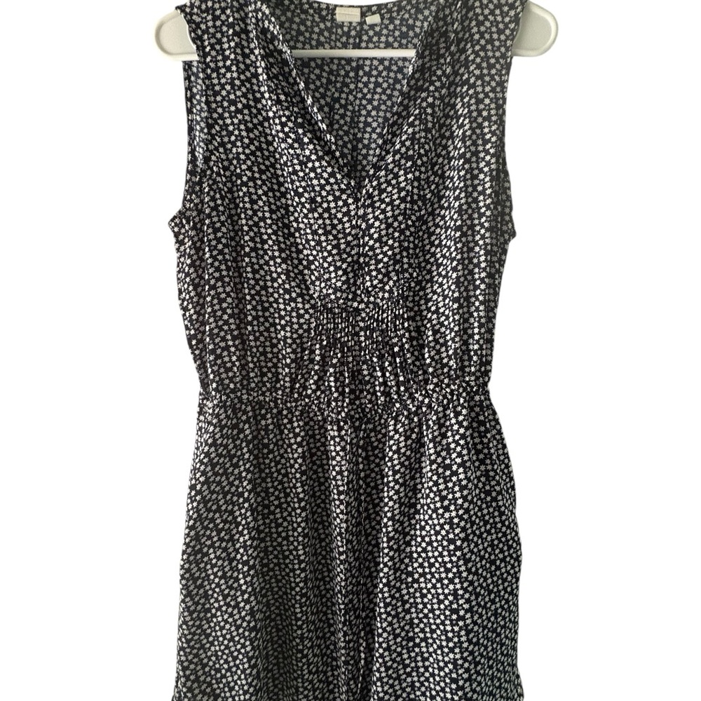 GAP Monochrome Sleeveless Midi Dress